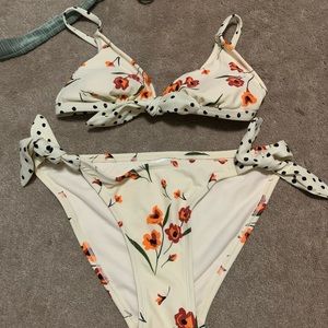 target bikini set size small top medium bottoms